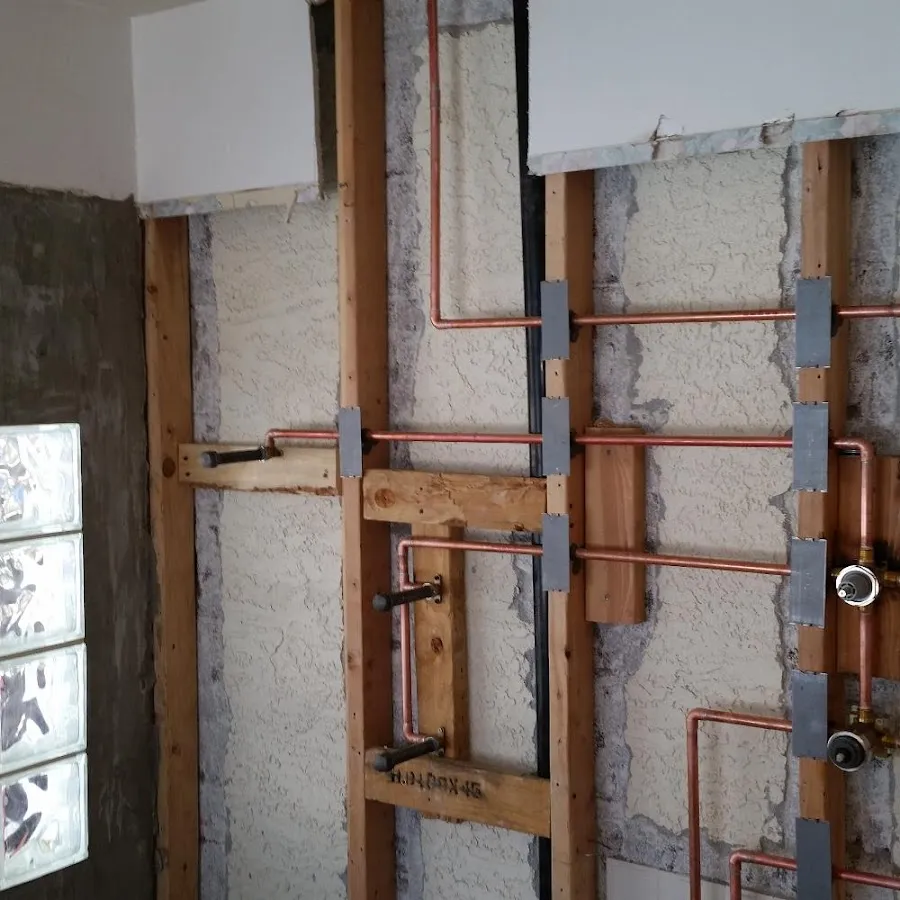 Copper pipe installation for Repiping in Knightdale